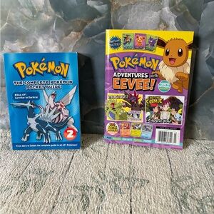 Pokémon Pocket Guide and Adventures Comic Set